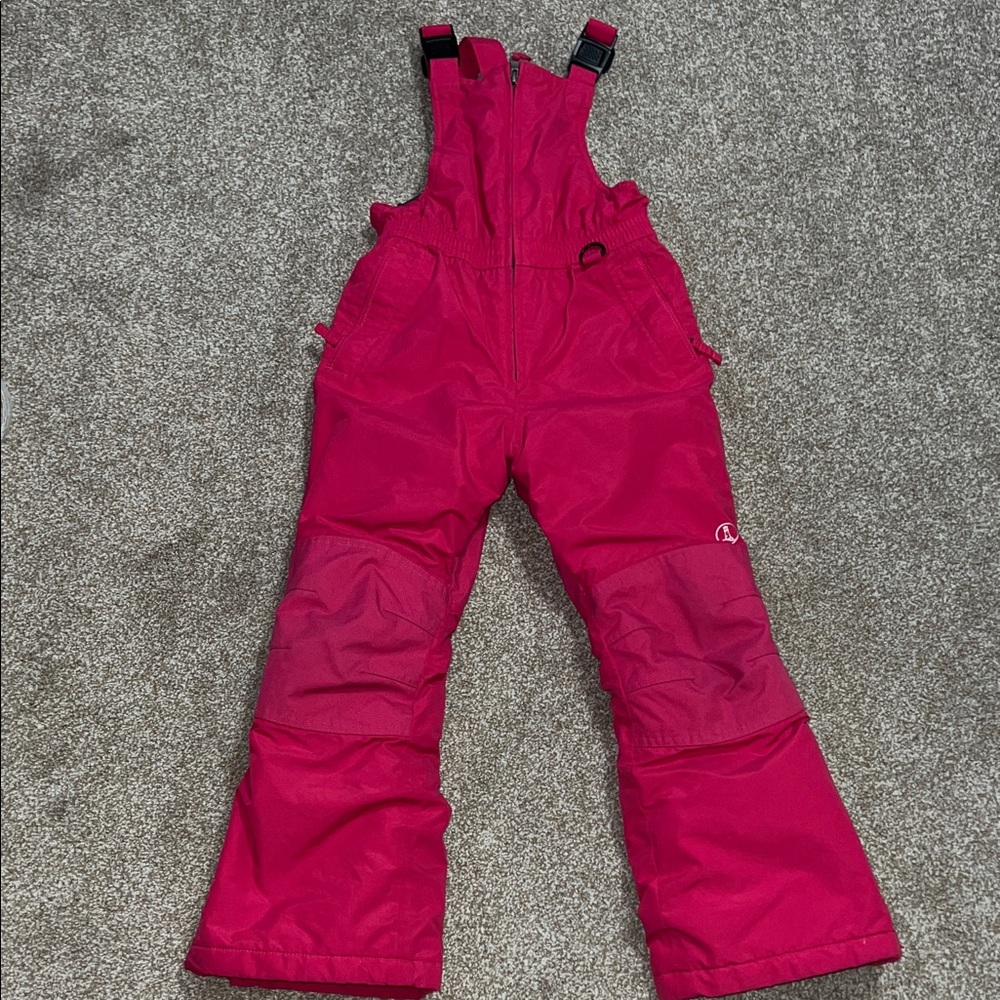 Lands' End Pink Kids Overalls